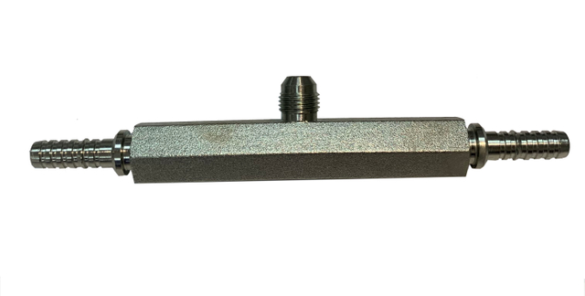 شائكة إلى NPT Throug Tee Tee Tee Pitting