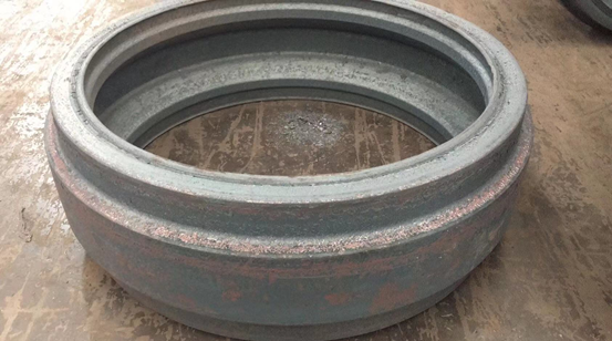 كربون الصلب الفولاذ الزاحف المتدفق الجبهة