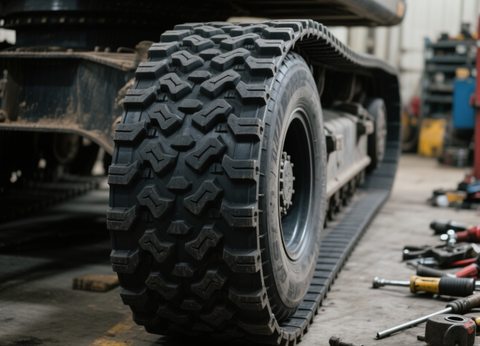 ما هو متوسط ​​العمر المتوقع للمسارات المطاطية؟