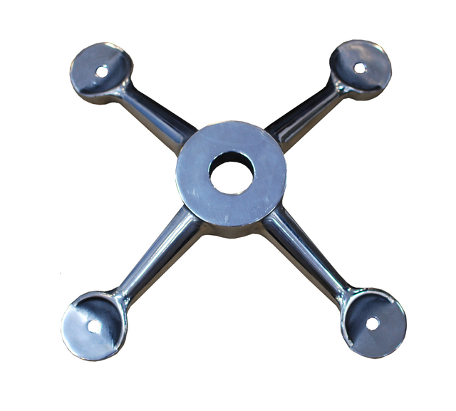 العناكب المظلة من الفولاذ المقاوم للصدأ/عنكبوت جدار زجاجي أربعة ذراع